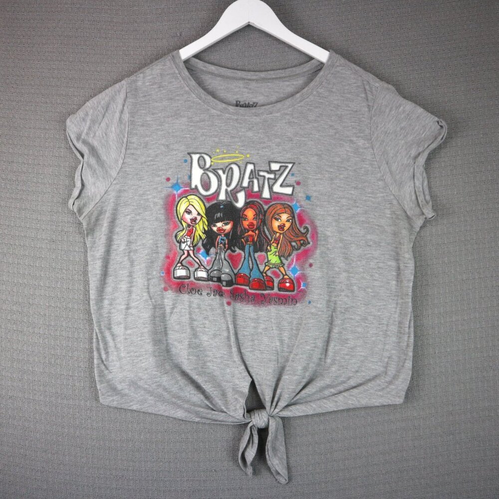 Bratz Tied Top Crop Women Tee 1X